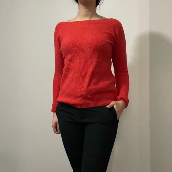 🌹 NWT Red Knit Elegance from  Banana Republic Woman’s Size Small🌹 - Picture 1 of 10